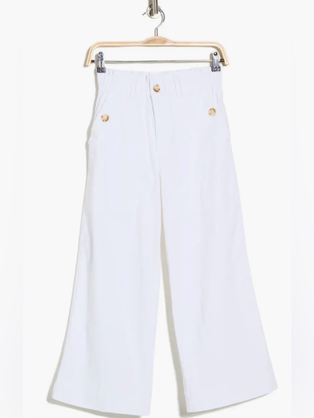 Democracy High Waist Crop Wide Leg Pants